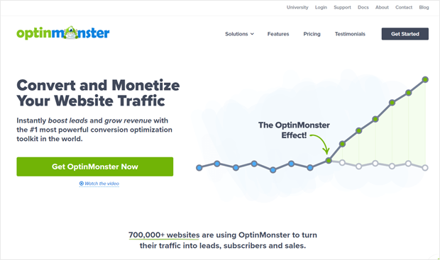 Plugin pop-up WordPress tốt nhất 2020 - OptinMonster