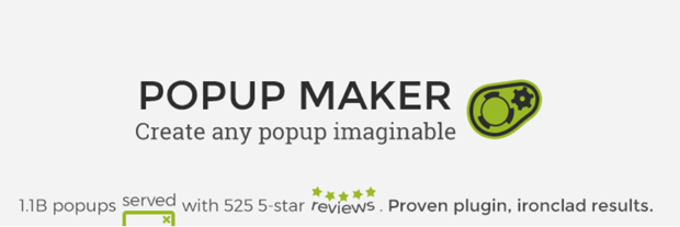Plugin pop-up WordPress tốt nhất 2020 - Popup Maker
